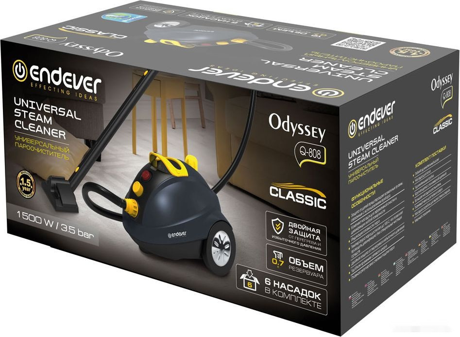 Пароочиститель Endever Odyssey Q-808 Пароочиститель Endever Odyssey Q-808