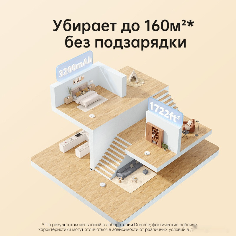 Робот-пылесос Dreame F9 Pro (международная версия, белый) Робот-пылесос Dreame F9 Pro (международная версия, белый)