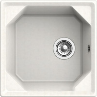 Кухонная мойка GranFest GF-U-500 (белый)