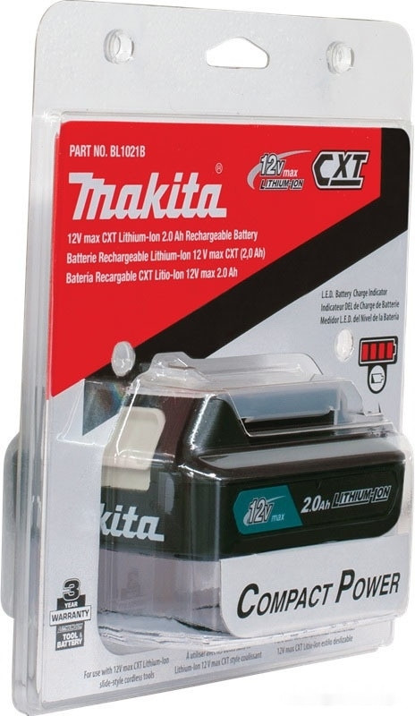 Аккумулятор для инструмента Makita BL1021B (12В/2 Ah) Аккумулятор для инструмента Makita BL1021B (12В/2 Ah)