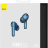 Наушники Baseus Simu S2 (синий) Наушники Baseus Simu S2 (синий)
