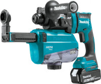 Перфоратор Makita DHR182RTWJ (с 2-мя АКБ, кейс)