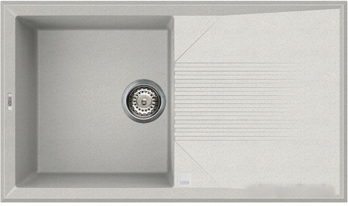 Кухонная мойка Elleci Tekno 400 G52 Bianco Pietra