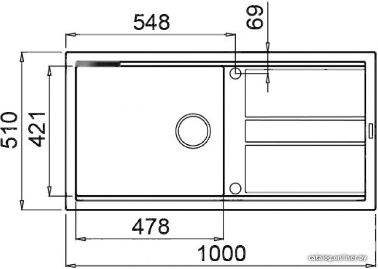 Кухонная мойка Elleci Best 480 K86 Black Кухонная мойка Elleci Best 480 K86 Black