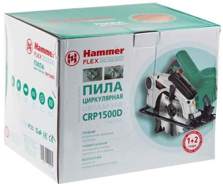 Дисковая пила Hammer CRP1500D Flex Дисковая пила Hammer CRP1500D Flex
