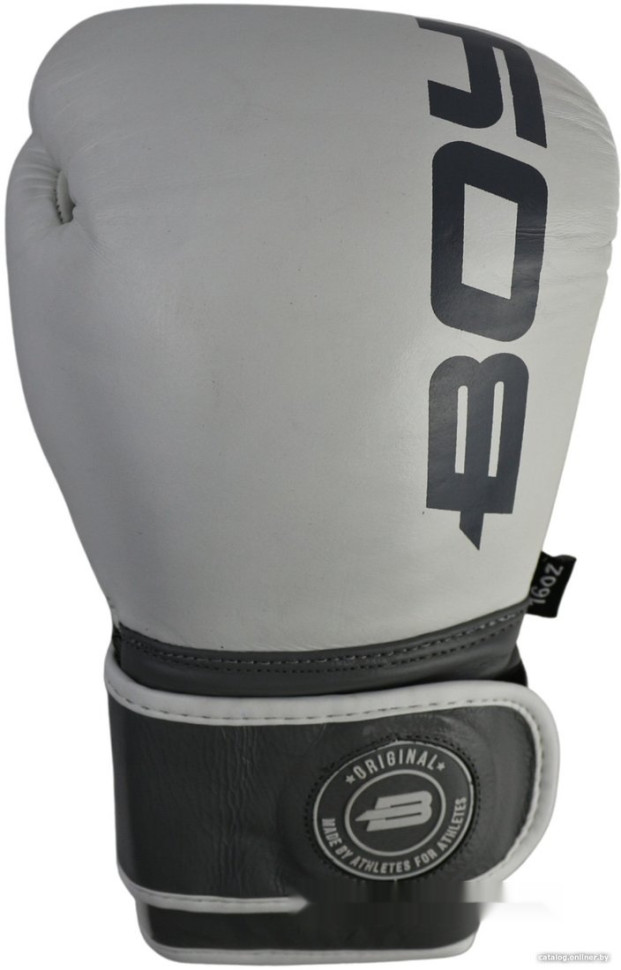 Перчатки BoyBo Ice BBG800 (14oz, белый/серый)