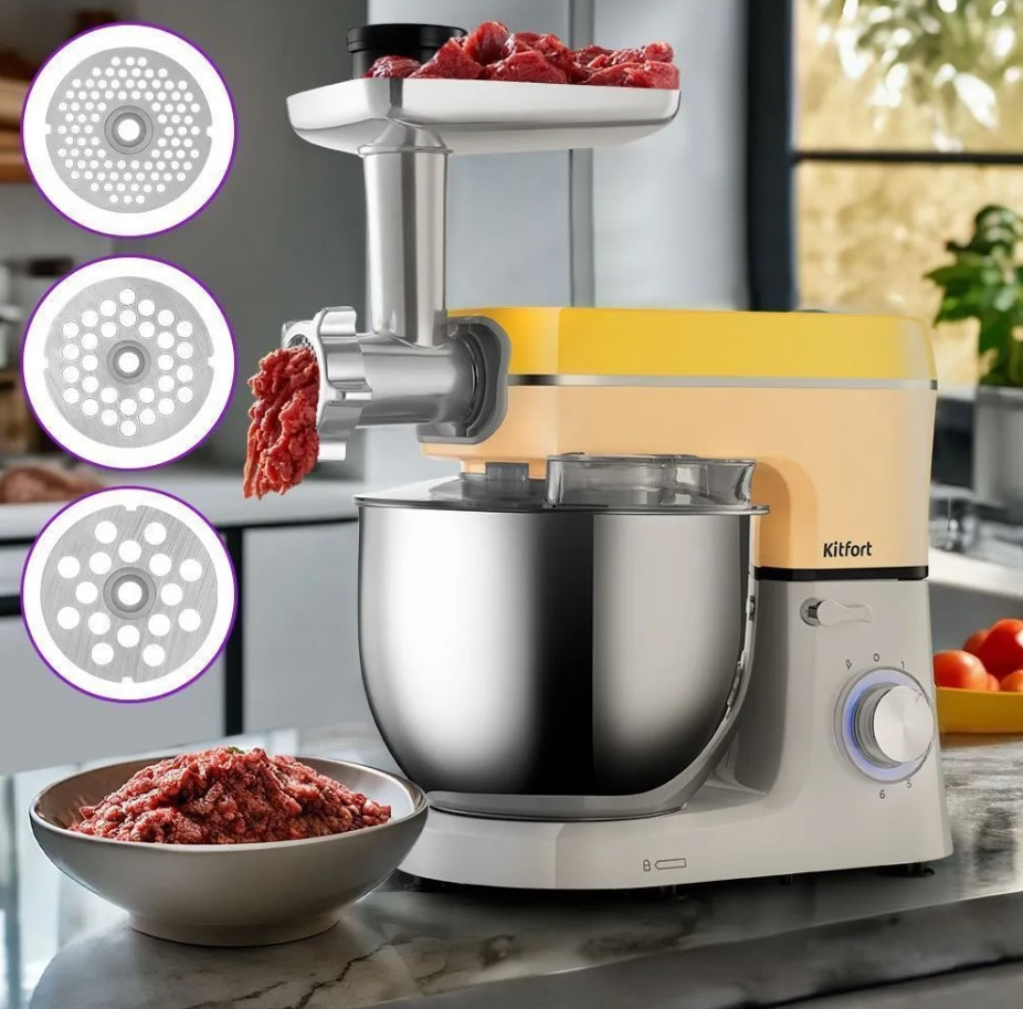 Кухонный комбайн Kitfort KT-3468 Кухонный комбайн Kitfort KT-3468