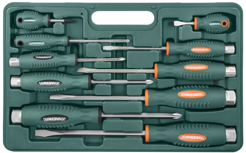 Набор отверток Jonnesway D70PP10S 10 предметов