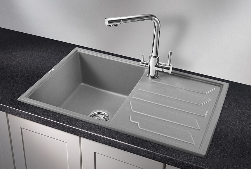 Кухонная мойка Granula GR-8002 (алюминиум) Кухонная мойка Granula GR-8002 (алюминиум)