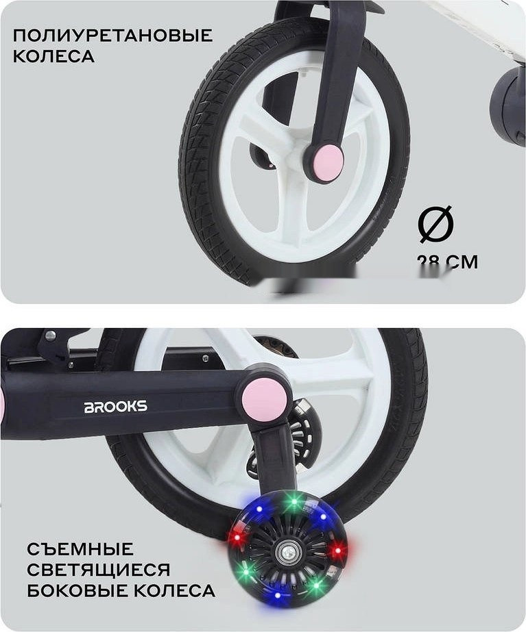 Детский велосипед Rant Brooks 12 (белый) Детский велосипед Rant Brooks 12 (белый)