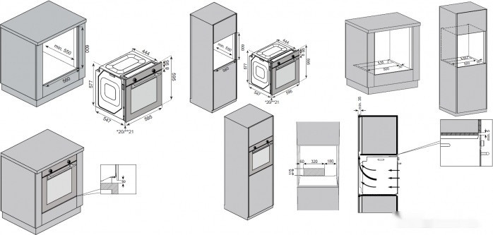Духовой шкаф Schaub Lorenz SLB EY6448 Духовой шкаф Schaub Lorenz SLB EY6448