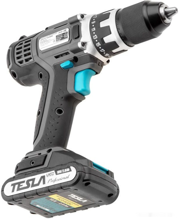 Дрель-шуруповерт Tesla TCD182DC (с 2-мя АКБ, кейс) Дрель-шуруповерт Tesla TCD182DC (с 2-мя АКБ, кейс)