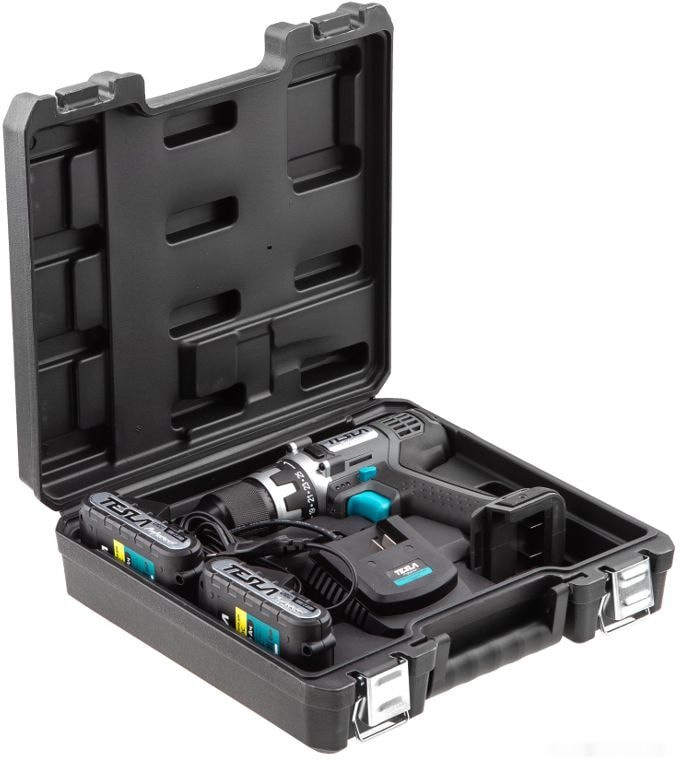 Дрель-шуруповерт Tesla TCD182DC (с 2-мя АКБ, кейс) Дрель-шуруповерт Tesla TCD182DC (с 2-мя АКБ, кейс)