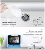 Посудомоечная машина Midea Mini-i MCFD42900BL