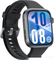 Умные часы Huawei Watch FIT 4 (черный, с черным силиконовым ремешком, международная версия)