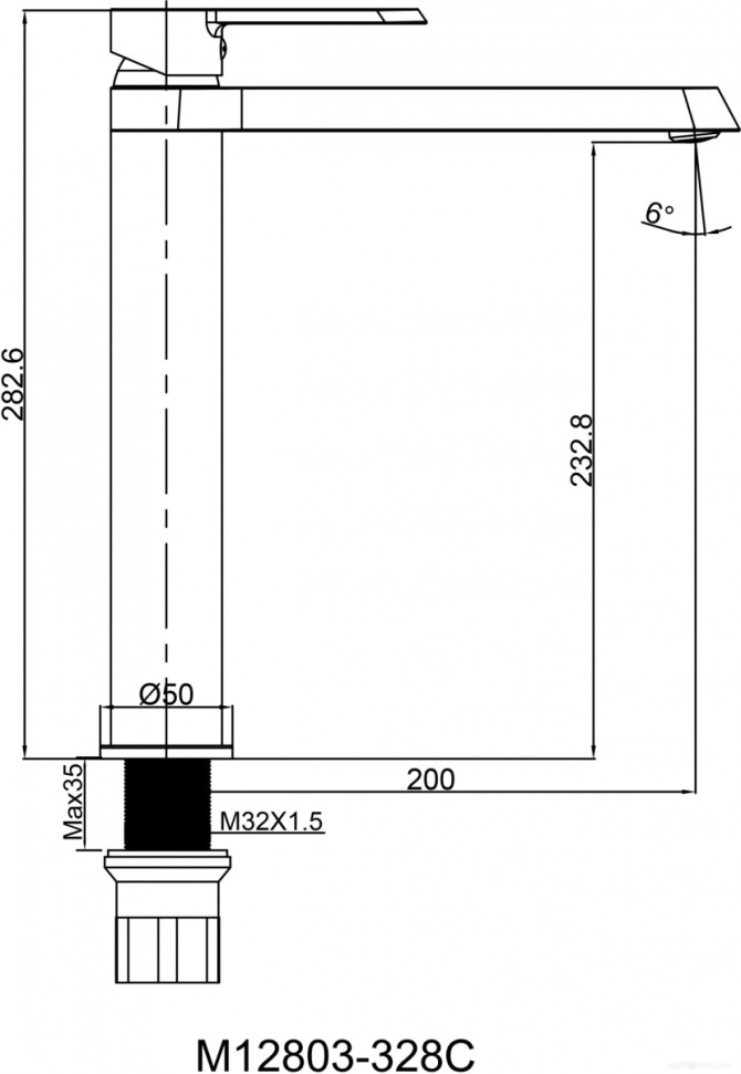 Смеситель Maxonor Pure Life PL11108-8