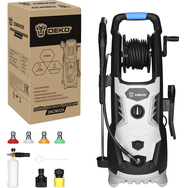 Мойка высокого давления Deko DKCW225 065-4307