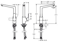 Смеситель Oras Twista 3838F