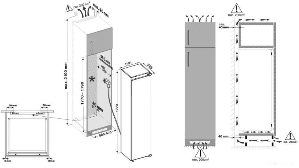 Однокамерный холодильник Krona Hansel КА-00005533 Однокамерный холодильник Krona Hansel КА-00005533