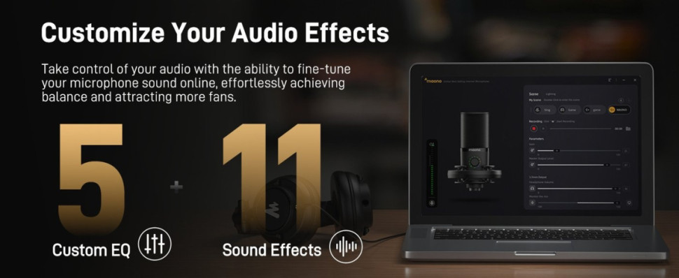 Проводной микрофон Maono PM450S Проводной микрофон Maono PM450S