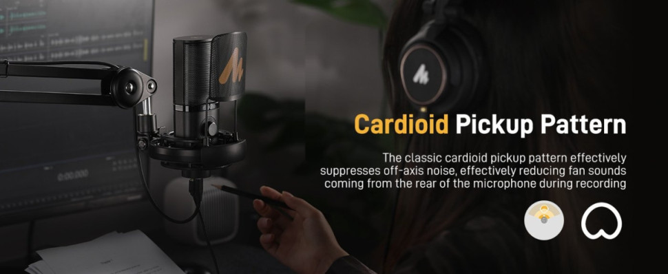 Проводной микрофон Maono PM450S Проводной микрофон Maono PM450S