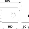 Кухонная мойка Blanco Elon XL 6 S жемчужный