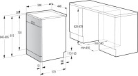 Посудомоечная машина Gorenje GS541D10X