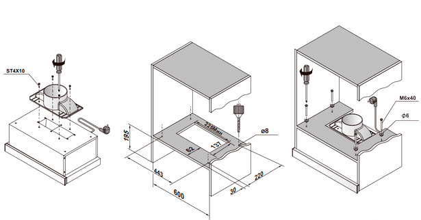 Вытяжка HAIER HVX-T671W Вытяжка HAIER HVX-T671W