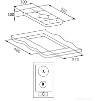 Варочная панель Weissgauff HGG 320 XR