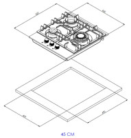 Варочная панель Zigmund &amp; Shtain G 15.4 S