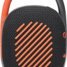 Портативная акустика JBL Clip 4 (черный/оранжевый) Портативная акустика JBL Clip 4 (черный/оранжевый)