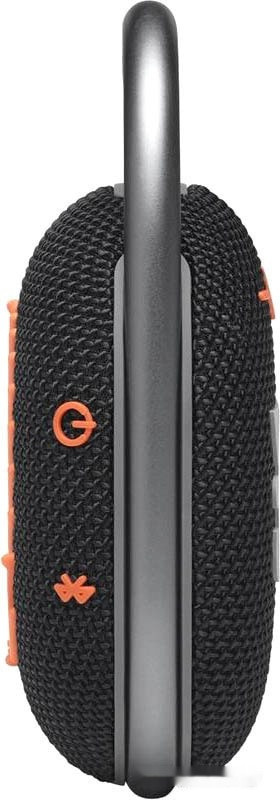 Портативная акустика JBL Clip 4 (черный/оранжевый) Портативная акустика JBL Clip 4 (черный/оранжевый)