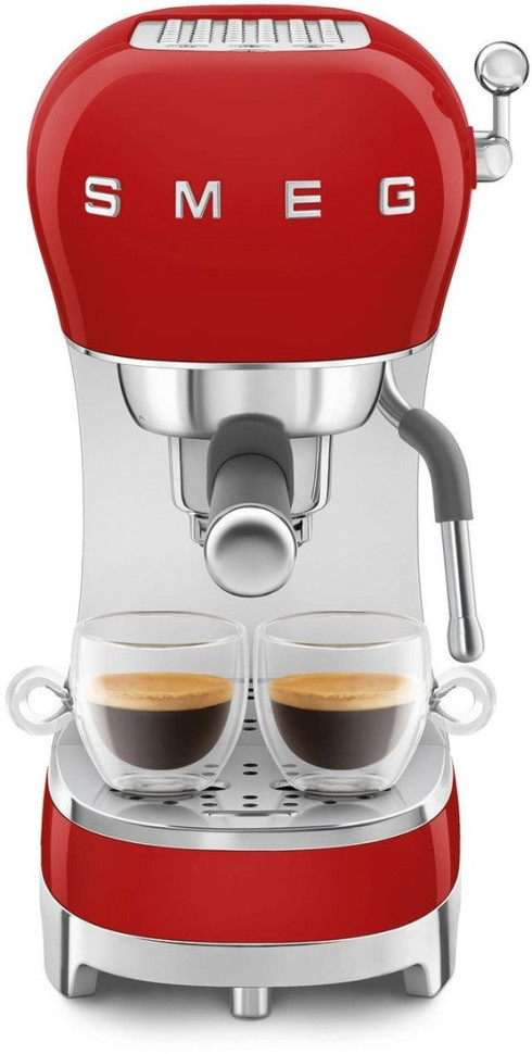 Рожковая кофеварка Smeg ECF02RDEU Рожковая кофеварка Smeg ECF02RDEU