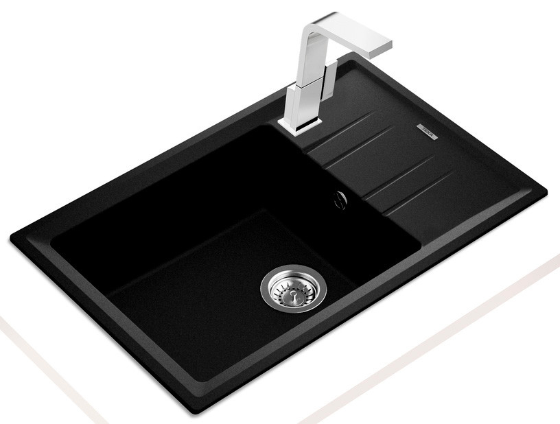 Кухонная мойка Teka Stone 60 S-TG 1B 1D (Black metallic) Кухонная мойка Teka Stone 60 S-TG 1B 1D (Black metallic)
