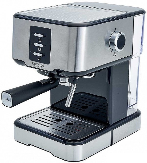 Рожковая помповая кофеварка DELTA Lux DE-2001 Рожковая помповая кофеварка DELTA Lux DE-2001
