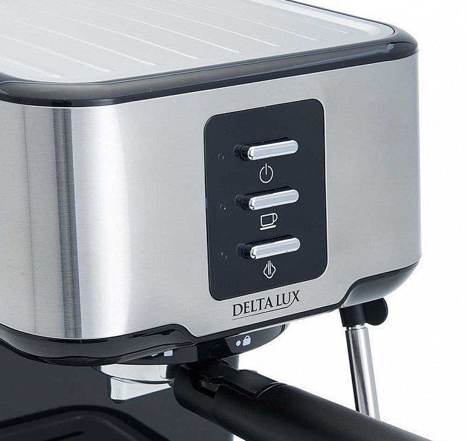 Рожковая помповая кофеварка DELTA Lux DE-2001 Рожковая помповая кофеварка DELTA Lux DE-2001