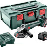 Угловая шлифмашина Metabo W 18 L 9-125 602249650 (с 2-мя АКБ 5.2 А•ч, кейс) Угловая шлифмашина Metabo W 18 L 9-125 602249650 (с 2-мя АКБ 5.2 А•ч, кейс)