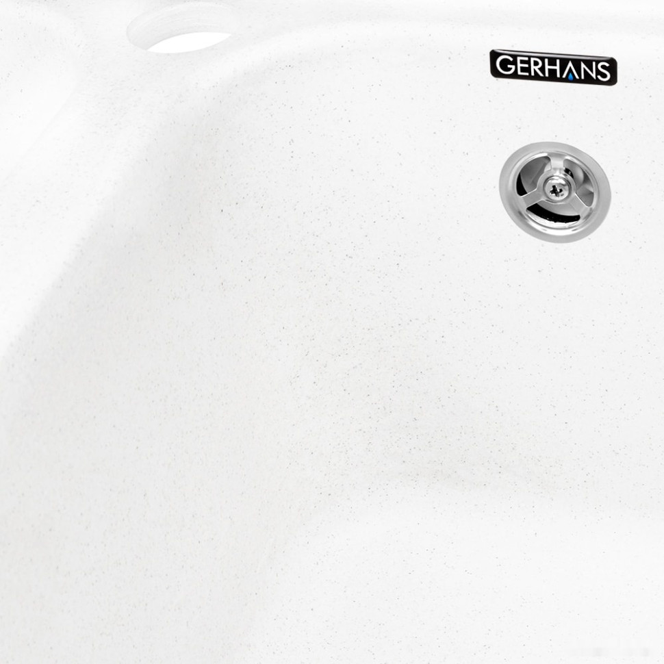Кухонная мойка Gerhans C02 (белый) Кухонная мойка Gerhans C02 (белый)