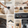 Пылесос Dreame Portable Carpet Spot Cleaner N20 Steam HNR27A (евровилка, черный)