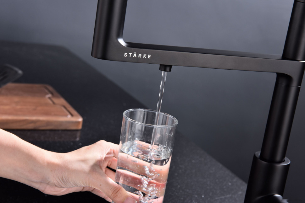 Смеситель Paulmark Tornado TO213402-401 (антрацит/черный) Смеситель Paulmark Tornado TO213402-401 (антрацит/черный)