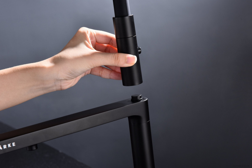 Смеситель Paulmark Tornado TO213402-401 (антрацит/черный) Смеситель Paulmark Tornado TO213402-401 (антрацит/черный)