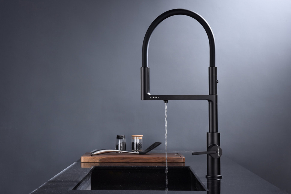 Смеситель Paulmark Tornado TO213402-401 (антрацит/черный) Смеситель Paulmark Tornado TO213402-401 (антрацит/черный)