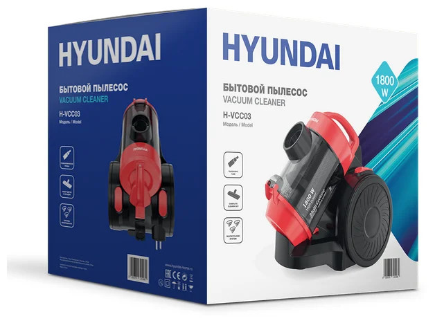 Пылесос Hyundai H-VCC03 Пылесос Hyundai H-VCC03