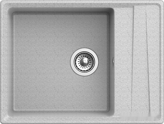 Кухонная мойка GranFest GF-LV-660L (серый) Кухонная мойка GranFest GF-LV-660L (серый)
