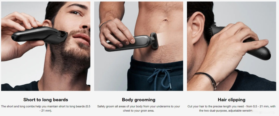 Машинка для стрижки волос Braun MGK7321 Машинка для стрижки волос Braun MGK7321