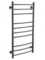 Полотенцесушитель Ростела Свирель D 1&quot; 10 перекладин 50х100 см (черный)