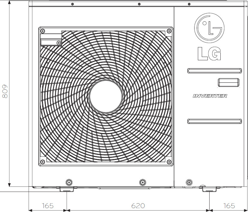 Внешний блок LG MU4M27 U42R0