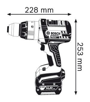Дрель-шуруповерт Bosch GSB 14.4 VE-2-LI Professional Дрель-шуруповерт Bosch GSB 14.4 VE-2-LI Professional