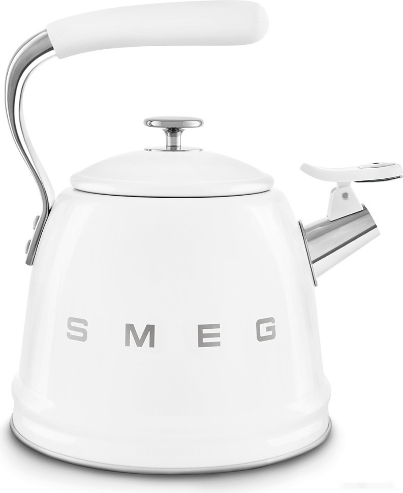 Чайник со свистком Smeg CKLW2001WH Чайник со свистком Smeg CKLW2001WH