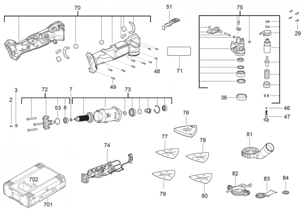 Шлифовальная машина Milwaukee M18 Fuel FMT-0X 4933478491 (без АКБ, кейс) Шлифовальная машина Milwaukee M18 Fuel FMT-0X 4933478491 (без АКБ, кейс)